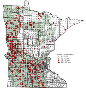Minnesota Arsenic levels