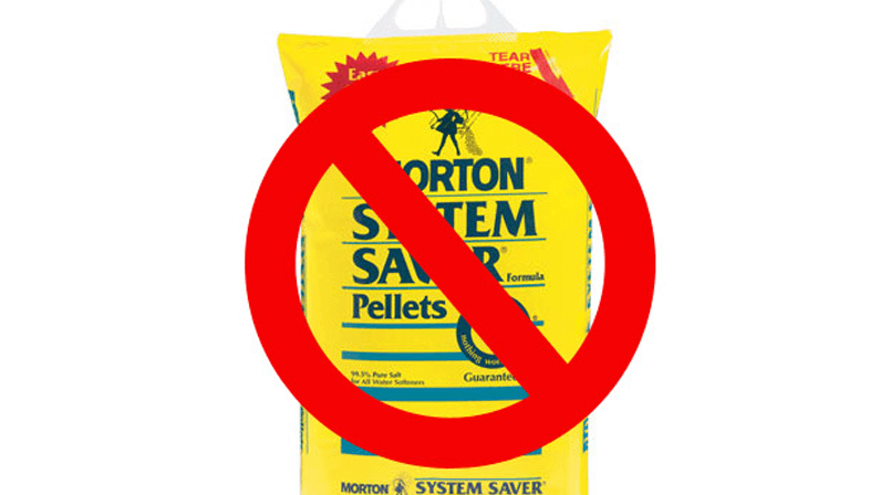 no salt water softener or saltless water softener