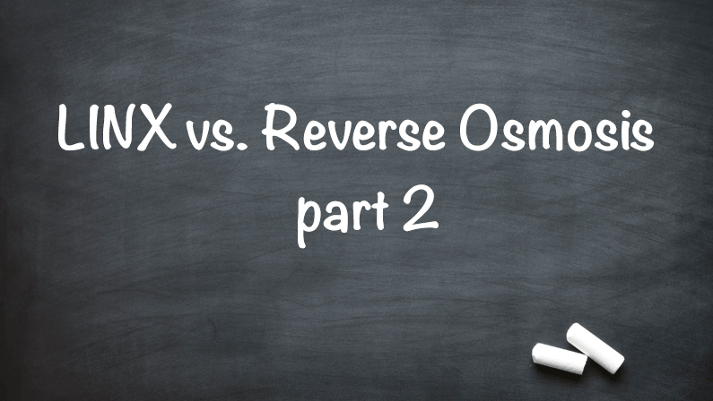 LINX Evolution vs Reverse Osmosis Waste – pt2