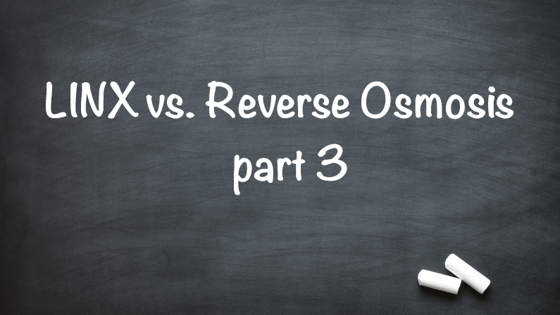 LINX Evolution vs Reverse Osmosis Waste – pt3