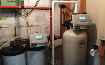 Twin Tank Water Softener + Ozone Iron Filter in Orono, MN